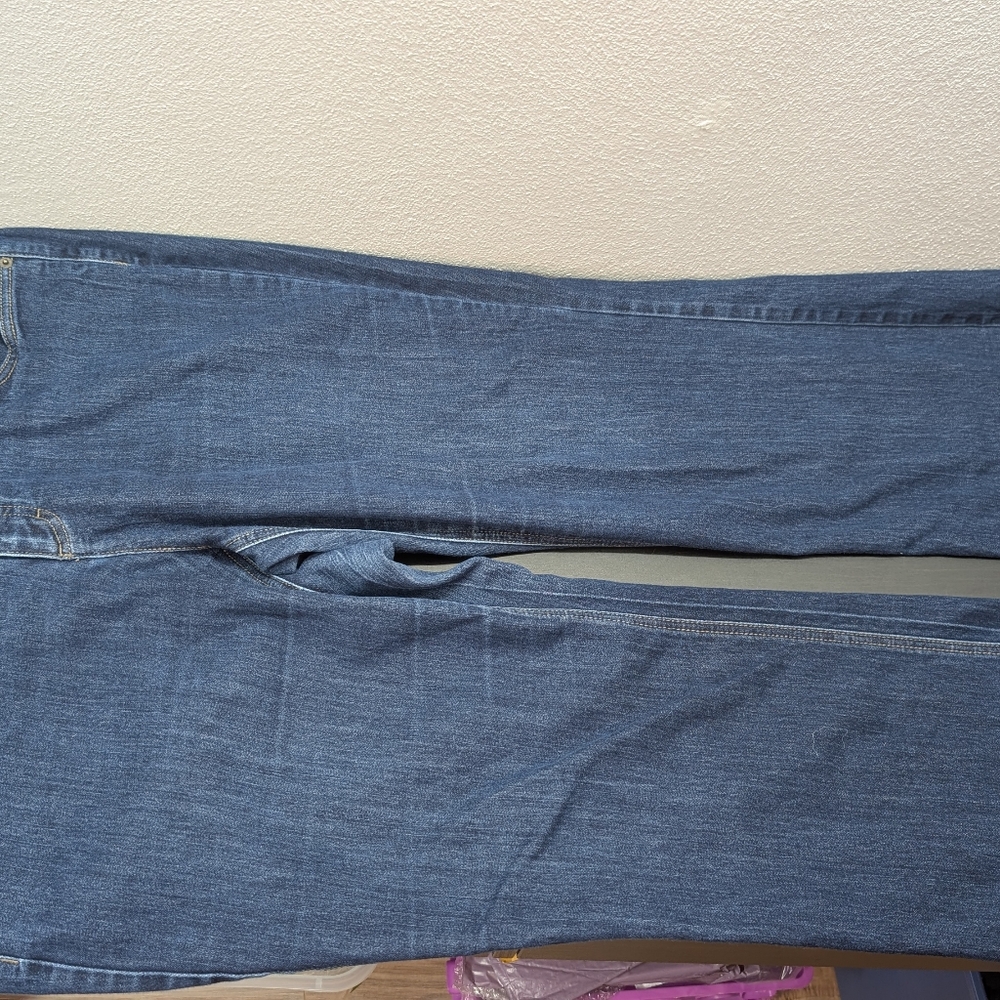 Tommy Hilfiger Hope Boot Cut Crop Jeans Blue Denim Women's Plus Size 20S